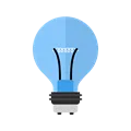 Smart Sensor Energy Efficient LED Bulb Image of a blue colored, energy-efficient LED bulb that signifies one of the many new energy efficient upgrades done at 82 Westmorland Street, Fredericton, New Brunswick